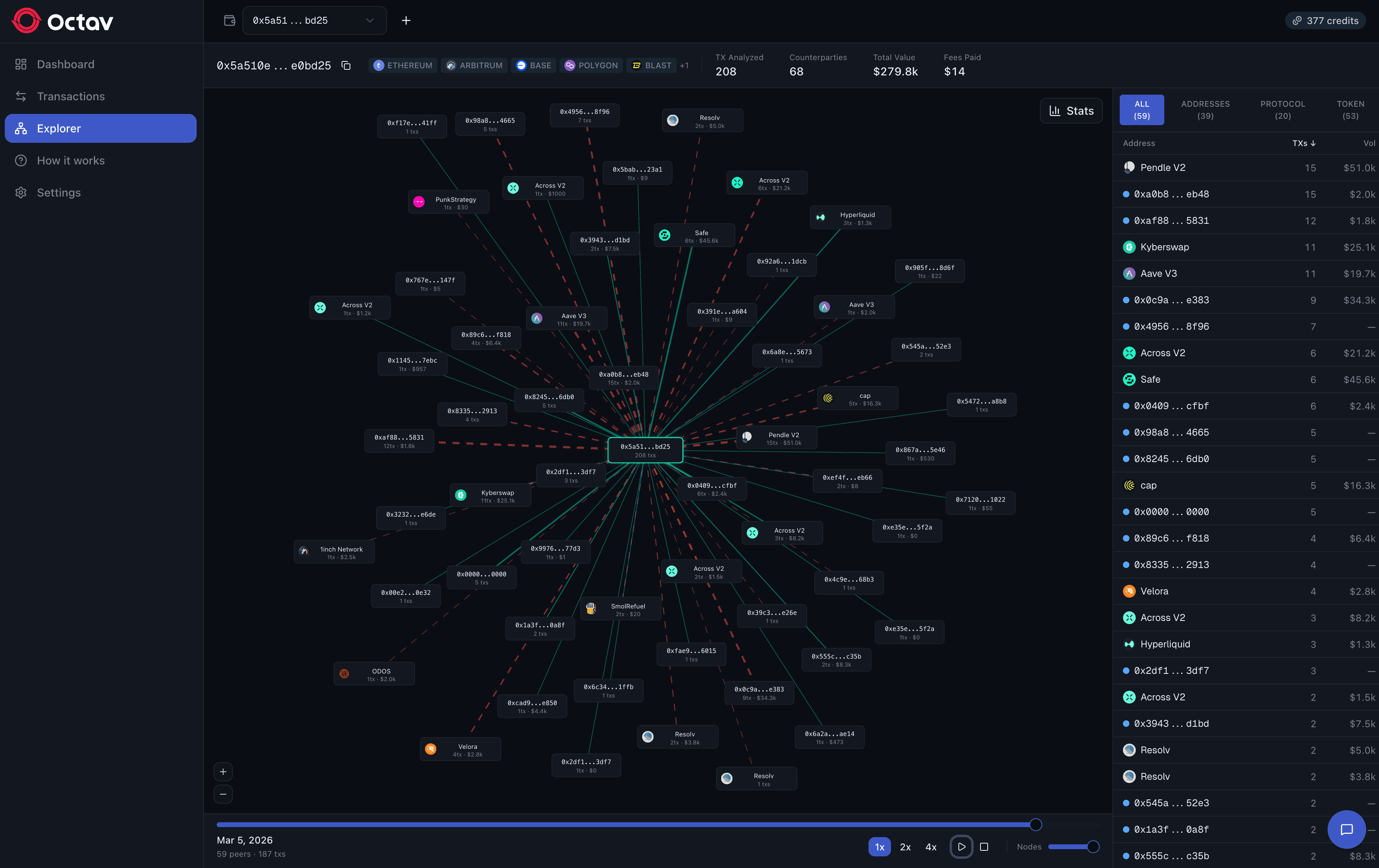 Octav Authless screenshot